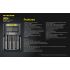 Nitecore UMS4 intelligenter USB-Four-Slot Superd-Ladegerät für 18650/21700/26650/20700/18350/16340 (RCR123) / 14500/10440 Batterien