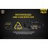 Nitecore NU25 XP-G2 S3 LED 360 Lumen LED-LED-Wiederaufladbare Scheinwerfer