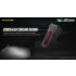 NITECORE T4K 4 x XP-L2 V6 LEDs 4000 Lumen eingebaute Batterie mit USB-C-Aufladung Portable Keychain Taschenlampe