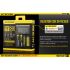 Nitecore D4 Digicharger LCD-Anzeige Batterie Nitecore-Ladegerät Intelligent 2.0 Fit Li-Ion 18650 14500 16340 26650