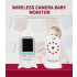 VB601 2.4G Funk-Video-Baby-Monitor 2.0-Zoll-Farb-Sicherheits-Kamera 2-Wege-Talk NightVision-IR-LED-Temperaturüberwachung mit 8 BLULBY