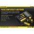 Nitecore D4 Digicharger LCD-Anzeige Batterie Nitecore-Ladegerät Intelligent 2.0 Fit Li-Ion 18650 14500 16340 26650