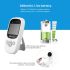 SP880 Wireless-Video-Farbbaby-Monitor mit 2.4inches LCD-2-Wege-Audiokalkt-Nachtsichtüberwachungs-Überwachungs-Sicherheitskamera Babysitter