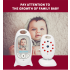 VB601 2.4G Funk-Video-Baby-Monitor 2.0-Zoll-Farb-Sicherheits-Kamera 2-Wege-Talk NightVision-IR-LED-Temperaturüberwachung mit 8 BLULBY