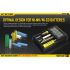 Nitecore D4 Digicharger LCD-Anzeige Batterie Nitecore-Ladegerät Intelligent 2.0 Fit Li-Ion 18650 14500 16340 26650