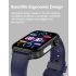 ET570 Blutzucker-Smartwatch, EKG-Herzfrequenz-Blutdruck-Smartwatch