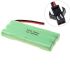 7,2 V AA 1800 mAh Ni-MH-Akku mit SM-Stecker
