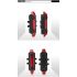 Tragbare USB-Wiederaufladbare Fahrradschwanz-Hecksicherheits-Warnlicht-Taillight