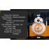 Upgrade 20.5cm Fernbedienung Roboter BB-8 Kugel RC Intelligent Roboter 2.4g BB8 mit Sound Action Abbildung BB-8 Geschenkspielzeug für Kinder