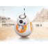 Upgrade 20.5cm Fernbedienung Roboter BB-8 Kugel RC Intelligent Roboter 2.4g BB8 mit Sound Action Abbildung BB-8 Geschenkspielzeug für Kinder