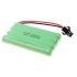 9,6 V AA 1800 mAh Ni-MH-Akku mit SM-Stecker
