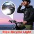 Bicycle Headlight 9 LED Bike Front Light Type-C Rechargeable Bike Lamp Waterproof Cycling light