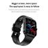 ET540 Blutzucker EKG Körpertemperatur Blutdruck Blutsauerstoff Herzfrequenz Bluetooth-Anruf Smartwatch Fitness Tracker