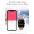 ET540 Blutzucker EKG Körpertemperatur Blutdruck Blutsauerstoff Herzfrequenz Bluetooth-Anruf Smartwatch Fitness Tracker