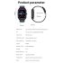 ET540 Blutzucker EKG Körpertemperatur Blutdruck Blutsauerstoff Herzfrequenz Bluetooth-Anruf Smartwatch Fitness Tracker