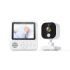 AMB900 2,8 Zoll Video-Babyphone 720P mit 4-fachem Zoom, Babykamera, Gegensprechanlage, Babyphone, Nachtsicht, IPS-Bildschirm, Babe Nanny Monitor