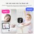 AMB900 2,8 Zoll Video-Babyphone 720P mit 4-fachem Zoom, Babykamera, Gegensprechanlage, Babyphone, Nachtsicht, IPS-Bildschirm, Babe Nanny Monitor