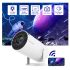HY300 Projektor Android Wifi Smart Tragbare Projektor 1280 720P Full HD Büro Heimkino Video Mini Projektor