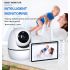 ABM501 Video Baby Monitor 2,4G Wireless mit 5,0 Zoll LCD 2 Weg Audio Sprechen Nachtsicht Überwachung Sicherheit Kamera babysitter