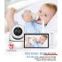 ABM501 Video Baby Monitor 2,4G Wireless mit 5,0 Zoll LCD 2 Weg Audio Sprechen Nachtsicht Überwachung Sicherheit Kamera babysitter