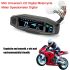 Universal RPM Motorrad Tacho Meter Digital Kilometerzähler Instrument Sensor Set Motorrad Drehzahlmesser