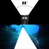 B12 LED Tauchen Taschenlampe 80m Unterwasser Licht Scuba Tauchen Laterne Fotografie Taschenlampe IPX8 Wasserdichte COB Taschenlampe