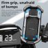 ROCKBROS Fahrradtelefonhalterung 4,7-6,8 Zoll Stoßfest 360 ° drehbar E-Bike Motorrad Fahrradtelefonhalter Fahrradtelefonständer Halterung