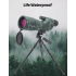 25-75x60 Zoom Spektiv ED Objektiv Leistungsstarke Monokulare Bak4 Prism Teleskop Für Outdoor Camping Vogelbeobachtung