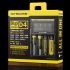 Nitecore D4 Digicharger LCD-Anzeige Batterie Nitecore-Ladegerät Intelligent 2.0 Fit Li-Ion 18650 14500 16340 26650