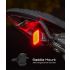 Enfitnix Cubelite III Smart Rücklicht Fahrradbremswarnlicht Ultrahelles Rücklicht USB-Lade-LED-Nachtwarnlicht