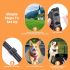 Drahtloser Hunde-Elektrozaun und Elektroschocker-Trainingshalsband mit Fernbedienung und einstellbarem Piepton, Vibrationsschock, wiederaufladbar
