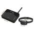 Drahtloser Hunde-Elektrozaun und Elektroschocker-Trainingshalsband mit Fernbedienung und einstellbarem Piepton, Vibrationsschock, wiederaufladbar