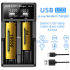USB LCD Batterie Smart Ladegerät Für 18650 3,7 V Wiederaufladbare Lithium-Batterie Für 1,2 V NI-MH AA / AAA Batterie
