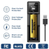 USB LCD Batterie Smart Ladegerät Für 18650 3,7 V Wiederaufladbare Lithium-Batterie Für 1,2 V NI-MH AA / AAA Batterie