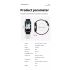 EP02 Blutzucker-Zucker-Smartwatch EKG  PPG HRV-Herzfrequenztemperatur 1,57 