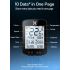 xoss G+ G2 Fahrradcomputer, GPS-Generation, kabelloser Tachometer, Tracker, Kilometerzähler