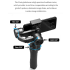 F6 3 Achsen Gimbal Handheld Stabilisator Handy Action Kamera Halter Anti Shake Video Rekord Smartphone Gimbal