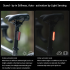 ROCKBROS Magnetic Bike Taillight IPX6 Waterproof 7 kinds Mode Smart Sensor Night Safety Warning Light Cycling Accessories