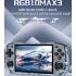 POWKIDDY RGB10 MAX3 Retro RK3566 Handheld-Spielekonsole 5 Zoll 1280 * 720 IPS-Bildschirm Open-Source-Retro-Gaming