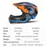 ROCKBROS Kinder Fahrradhelm Abnehmbarer Integralhelm für Kinder und Teenager, Sicherheits-Sporthelm, MTB, Fahrrad, Roller, Motor, Crosshelm