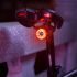 Smart Bike Tail Light Brake Induction Bicycle Tail Light Bike Seatpost Saddle Rear Light Waterproof USB Charging Cycling Taillight