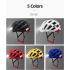 ROCKBROS Leichter Fahrradhelm Fahrrad Ultraleichter Helm Elektrischer Fahrradhelm Mountain Road Fahrrad MTB Helm Fahrradhelm Licht