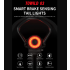 TOWILD TL03 Fahrrad Smart Auto Brake Sensing Light LED Fahrradrücklicht Fahrradrücklicht Warnfahrradrücklicht