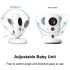 VB603 Video Baby Monitor 2.4G Mutter Kinder Zwei-Wege-Audio Nachtsicht Überwachungskameras