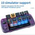 POWKIDDY X39pro 4,3-Zoll-IPS-Bildschirm Handheld-Videospielkonsole X39 Retro-Spiel PS1 unterstützt kabelgebundene Controller