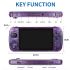 POWKIDDY X39pro 4,3-Zoll-IPS-Bildschirm Handheld-Videospielkonsole X39 Retro-Spiel PS1 unterstützt kabelgebundene Controller