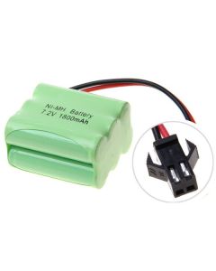 7,2 V AA 1800 mAh Ni-MH-Akku mit SM-Stecker