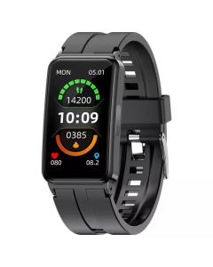 EP01 Blutzucker-Zucker-Smartwatch EKG  PPG HRV-Herzfrequenztemperatur 1,47 "HD wasserdichtes Smart-Armband-Band-Fitness-Tracker