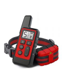 Neue Hundetrainingskragen Wiederaufladbare Wasserdichte Fernbedienung Elektrische Hundeschockkragen mit Vibration Piepton Training Hund Kragen Elektronisch