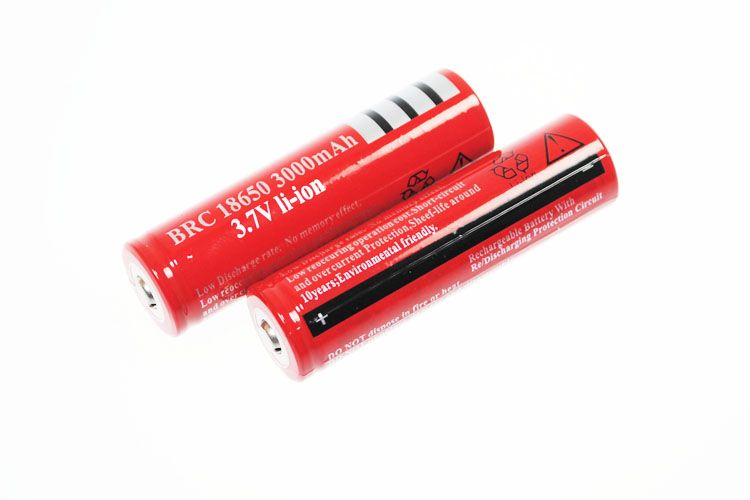 UltraFire BRC 3000mAh 3,7V Li-Ionen-Akku mit langer Lebensdauer für Taschenlampen und Kameras